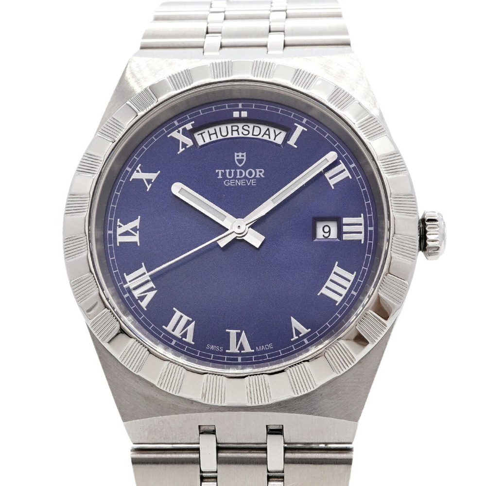 Tudor Royal Day-Date 28600 Blue Dial Men's Watch